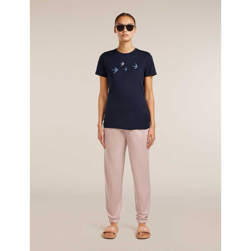 Icebreaker W Merino 150 Tech Lite SS Tee Bird Transit image number 3